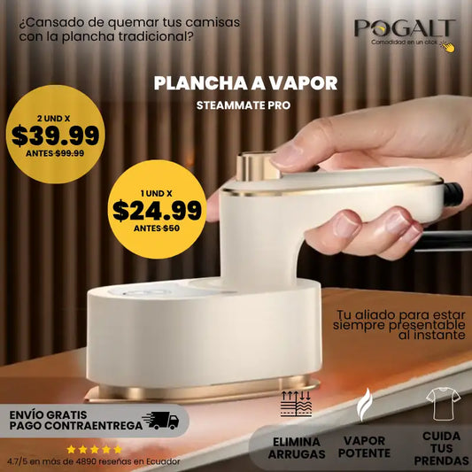 STEAMMATE Mini Plancha Vapor
