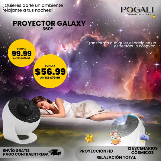 Proyector Galaxy 360°